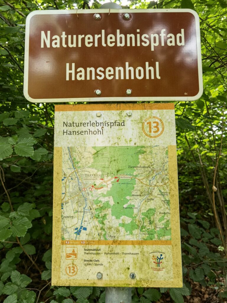 Naturerlebnispfad Hansenhohl – Startpunkt