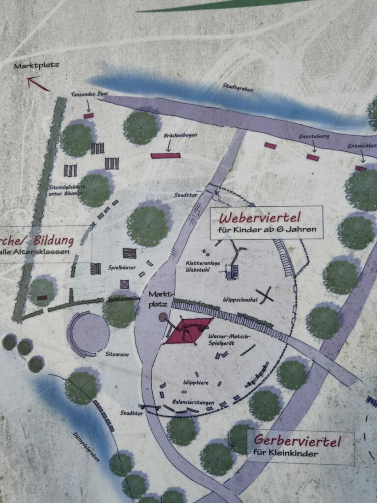 Spielplatz Merkendorf (Übersichtskarte)
